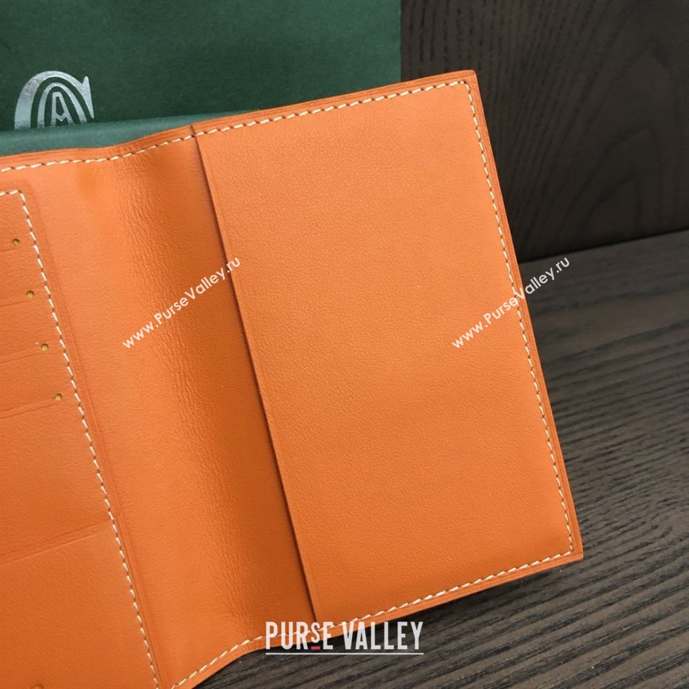 Goyard Grenelle Passport Cover G8502 Orange 2025 (ZH-25111753)