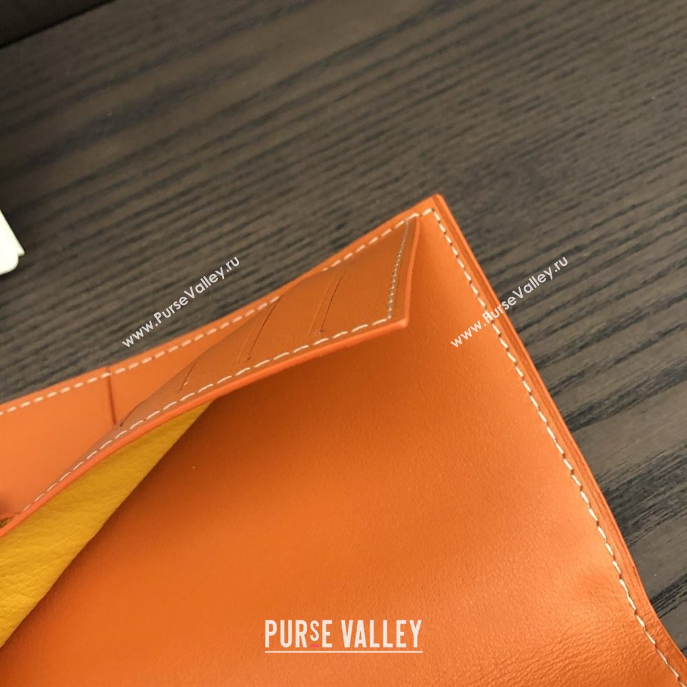 Goyard Grenelle Passport Cover G8502 Orange 2025 (ZH-25111753)