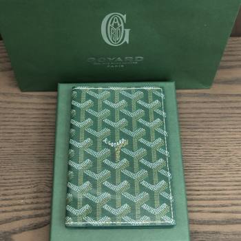 Goyard Grenelle Passport Cover G8502 Green 2025 (ZH-25111754)