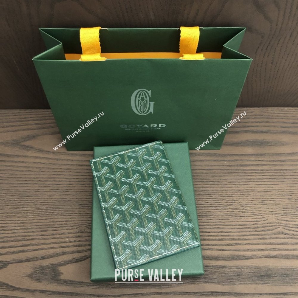 Goyard Grenelle Passport Cover G8502 Green 2025 (ZH-25111754)