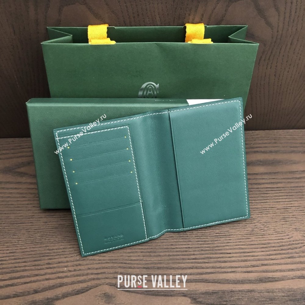 Goyard Grenelle Passport Cover G8502 Green 2025 (ZH-25111754)
