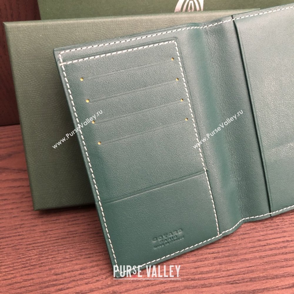 Goyard Grenelle Passport Cover G8502 Green 2025 (ZH-25111754)