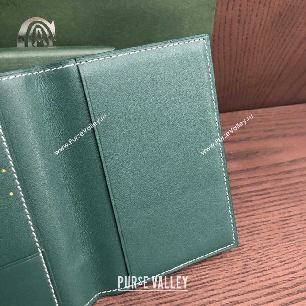 Goyard Grenelle Passport Cover G8502 Green 2025 (ZH-25111754)