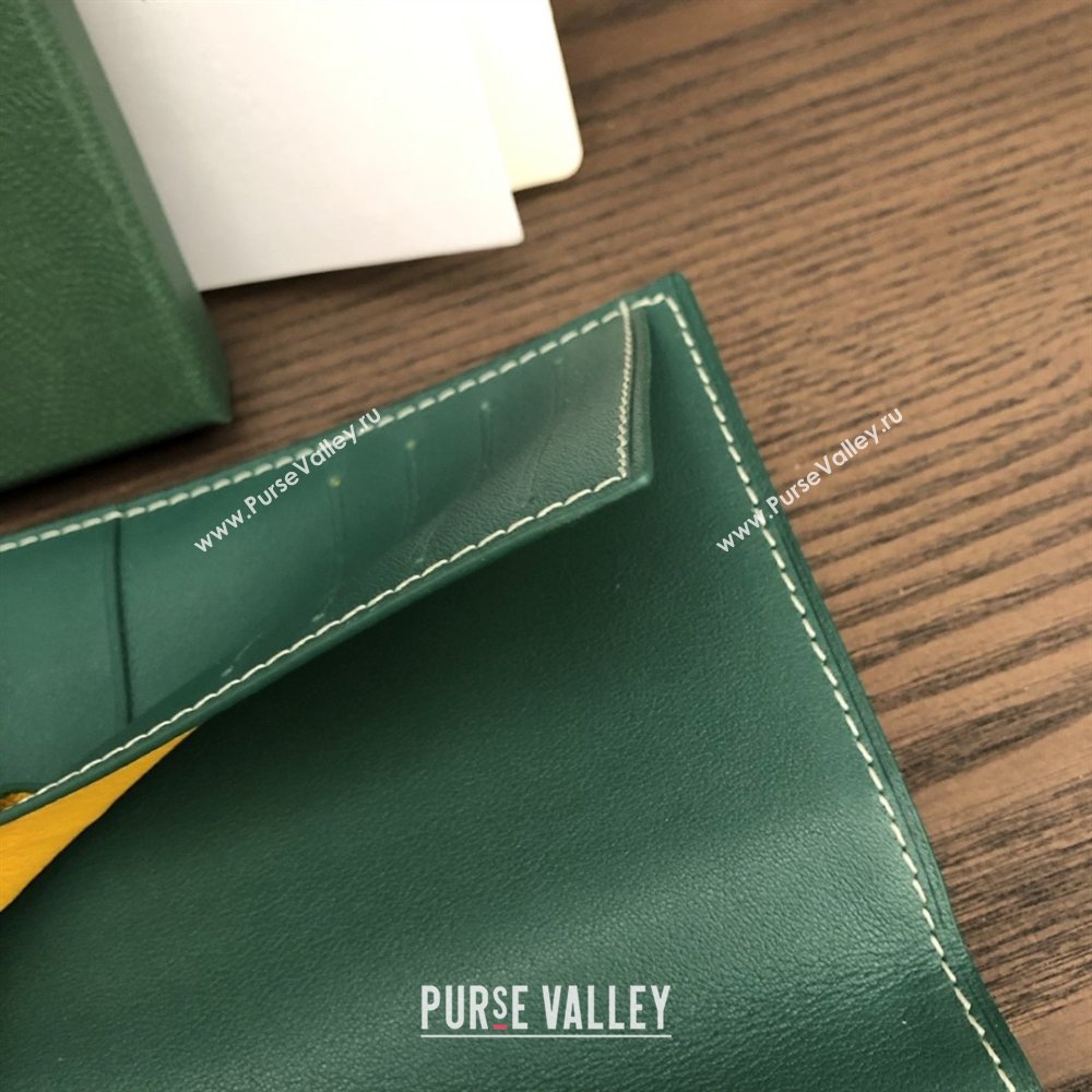 Goyard Grenelle Passport Cover G8502 Green 2025 (ZH-25111754)