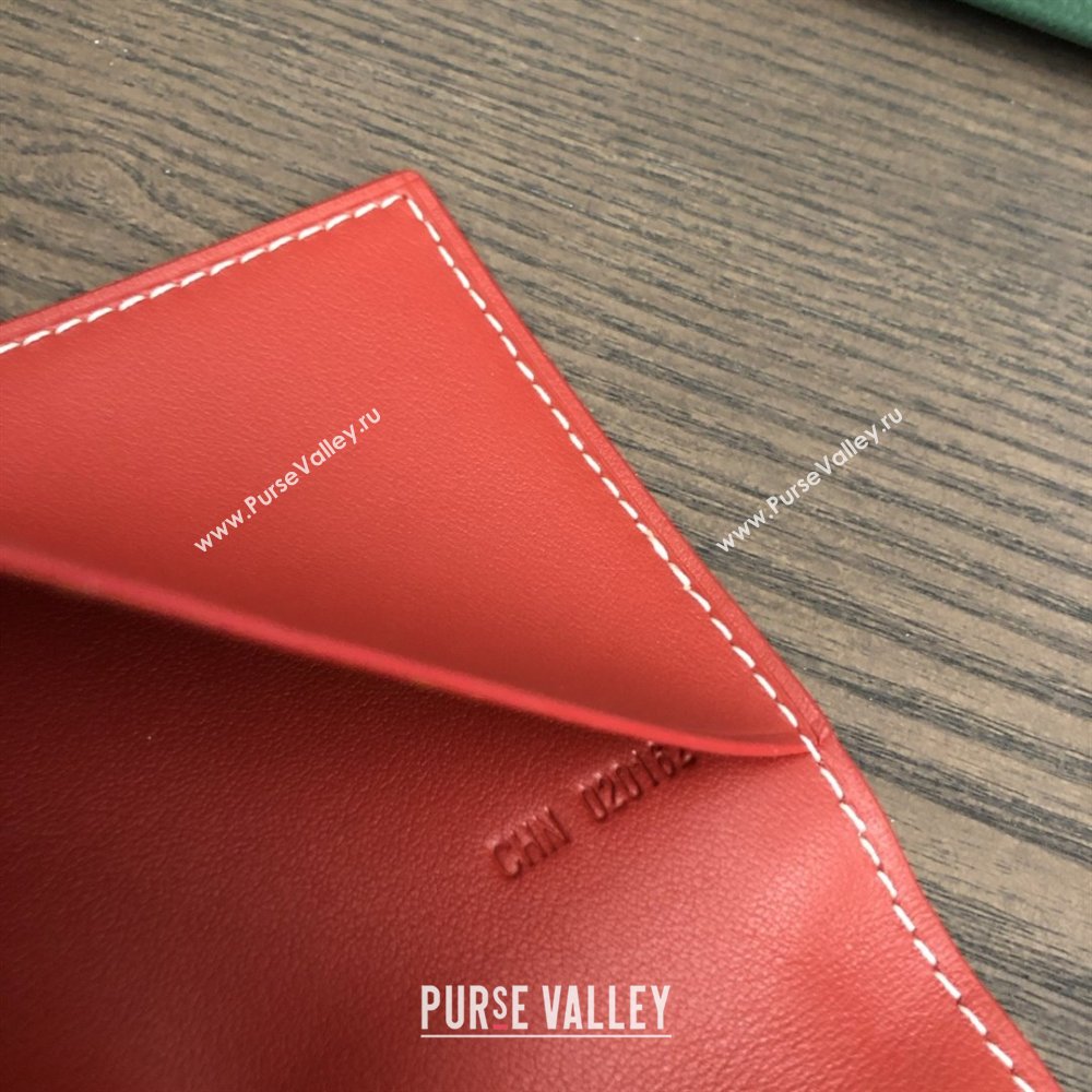 Goyard Grenelle Passport Cover G8502 Red 2025 (ZH-25111755)