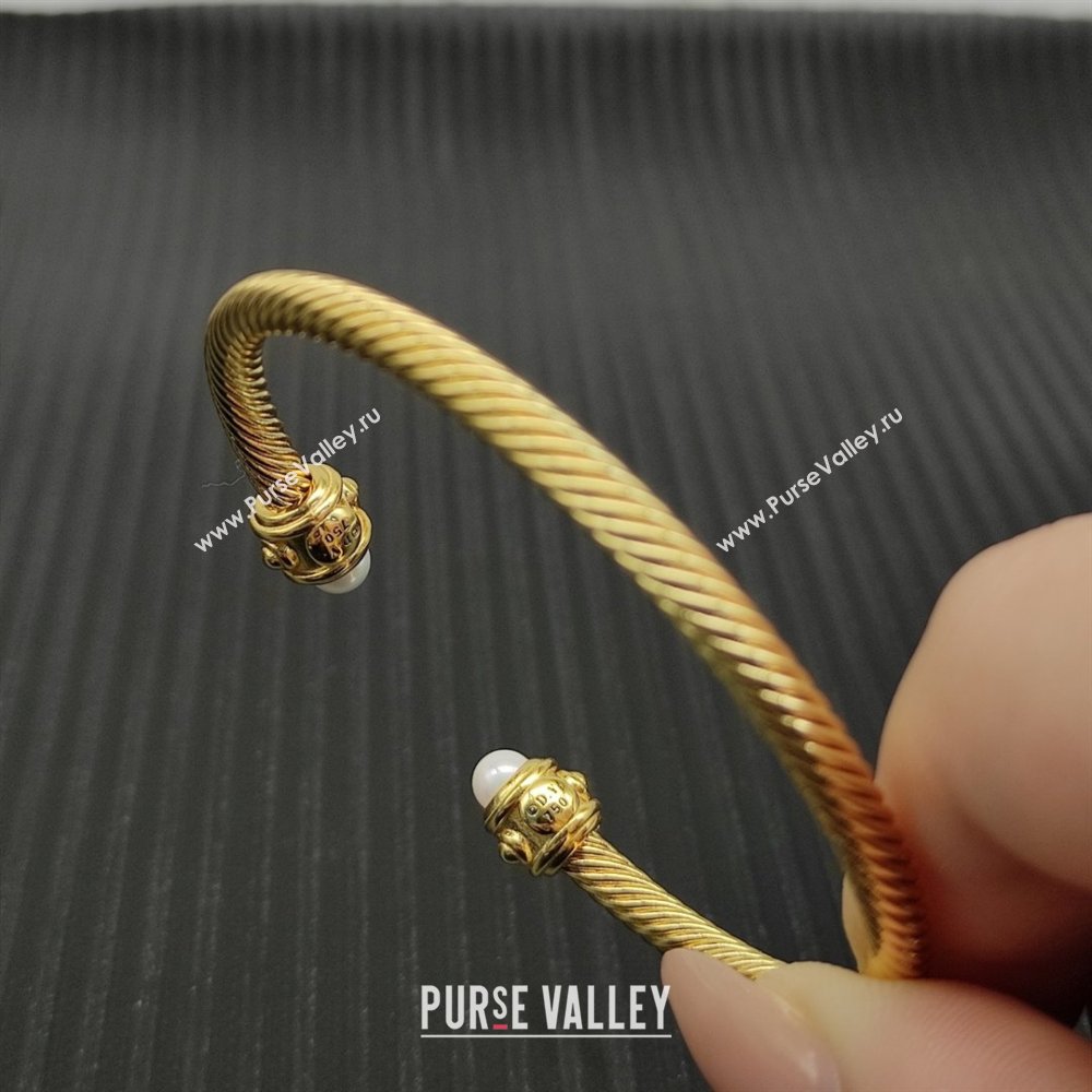 David Yurman Bracelet 4mm D111759 Gold 2025 (CS-25111759)