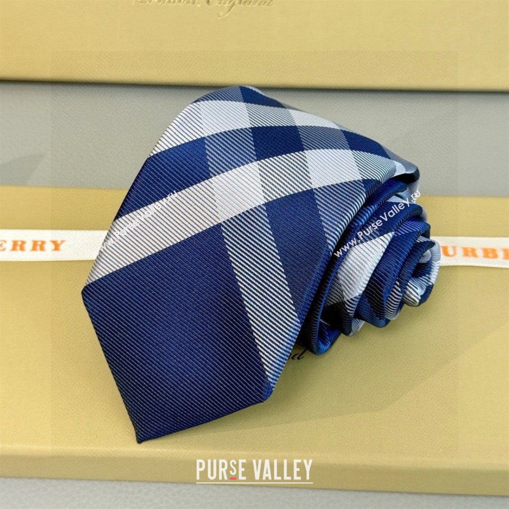 Burberry Silk Tie B111810 Blue 2025 (A-25111810)