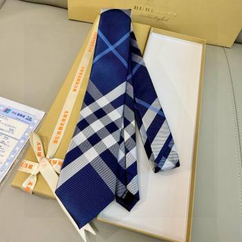 Burberry Silk Tie B111810 Blue 2025 (A-25111810)