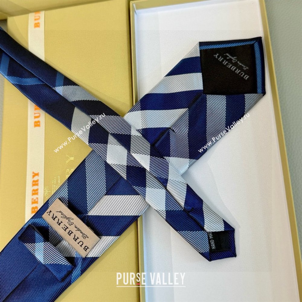 Burberry Silk Tie B111810 Blue 2025 (A-25111810)