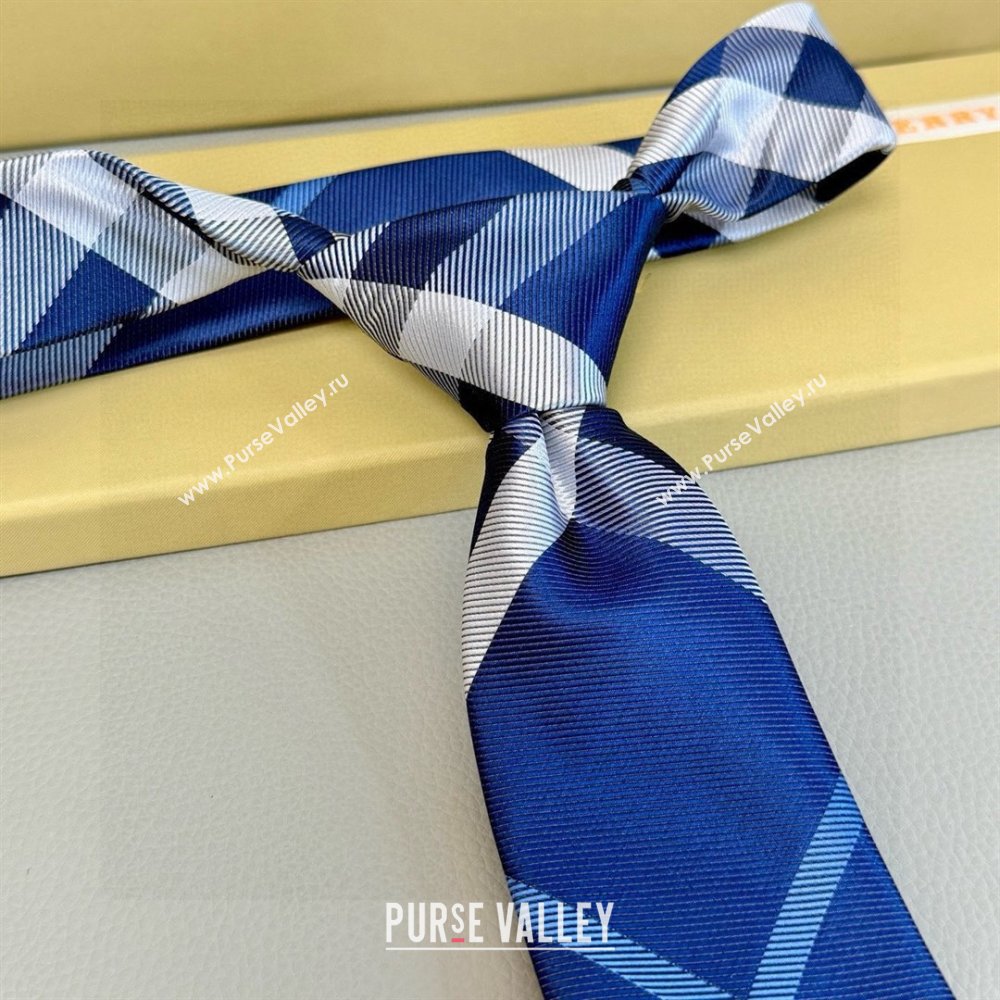 Burberry Silk Tie B111810 Blue 2025 (A-25111810)