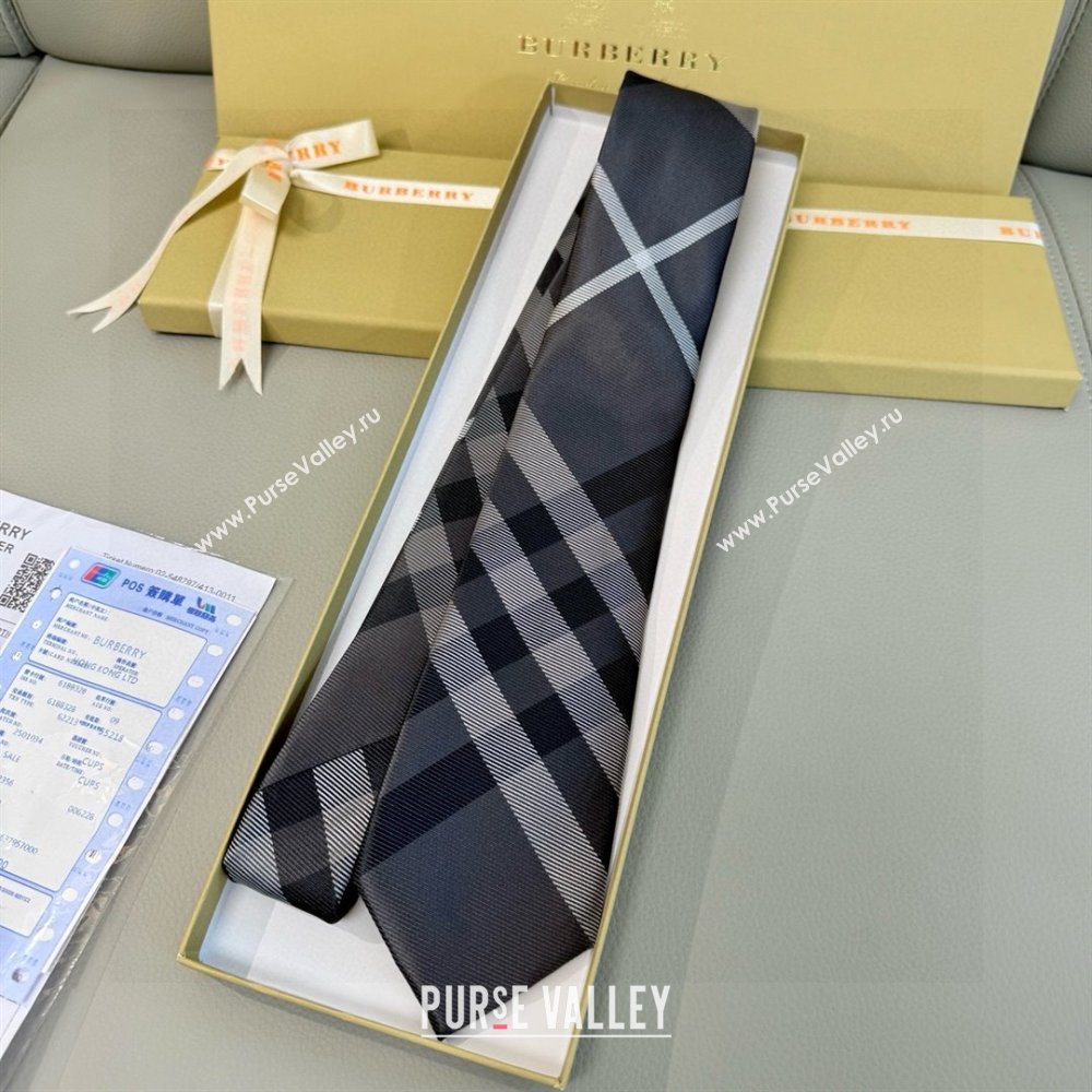 Burberry Silk Tie B111812 Black 2025 (A-25111812)
