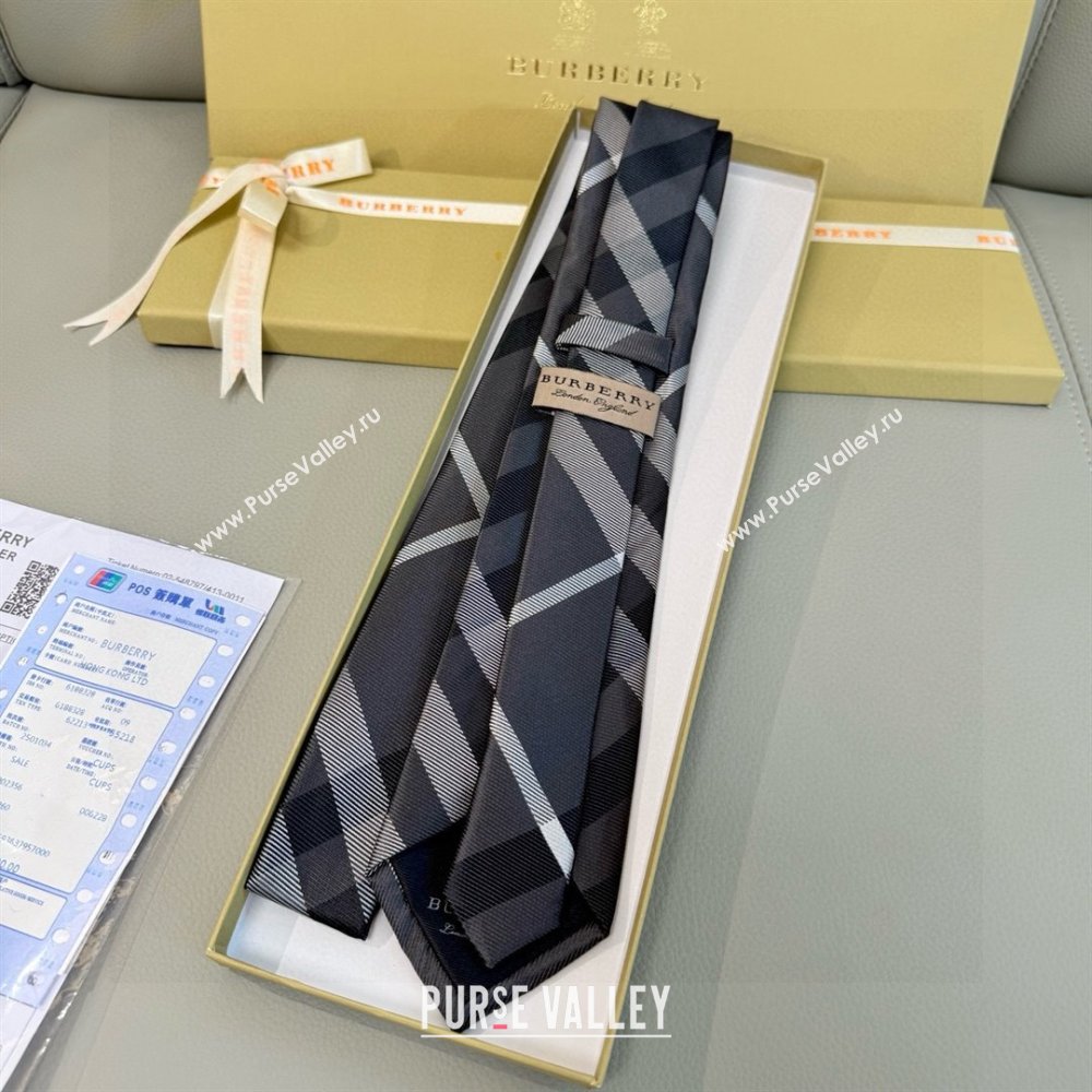 Burberry Silk Tie B111812 Black 2025 (A-25111812)
