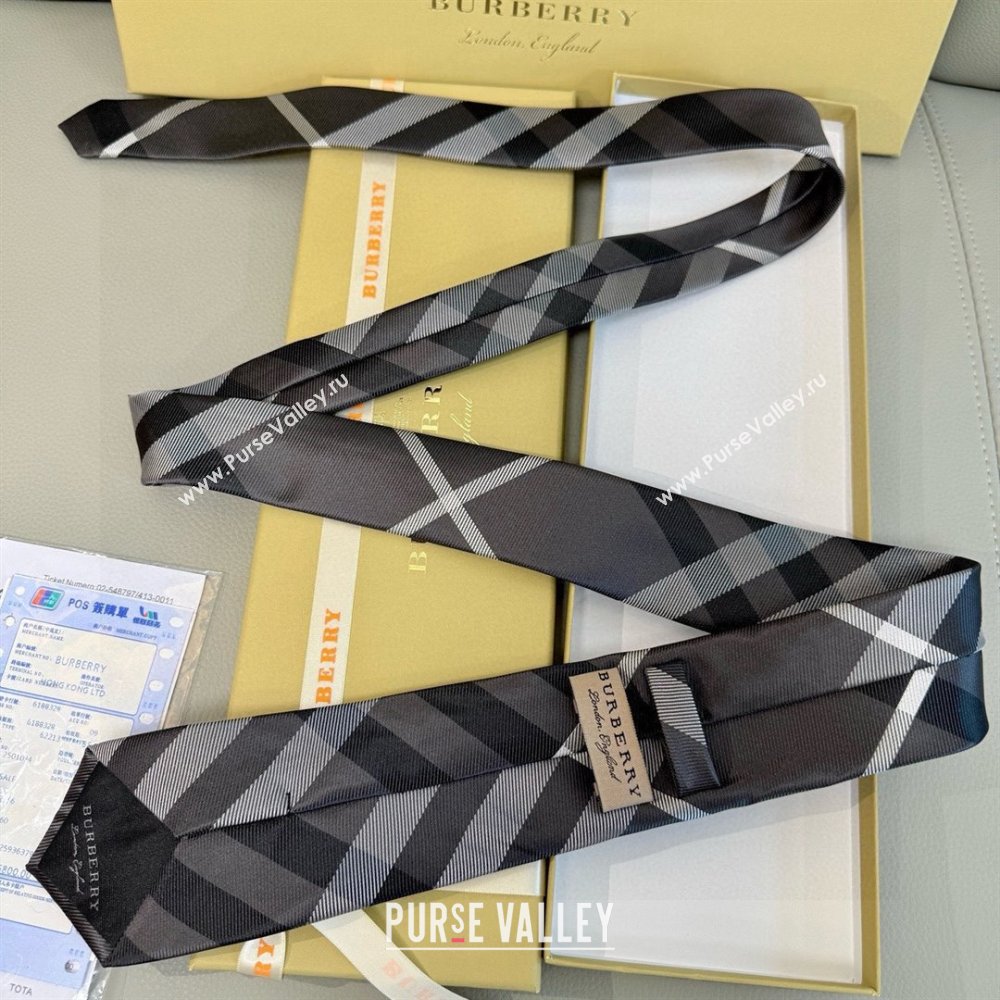 Burberry Silk Tie B111812 Black 2025 (A-25111812)
