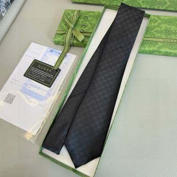 Gucci GG Silk Tie G111815 Black 2025 (A-25111815)