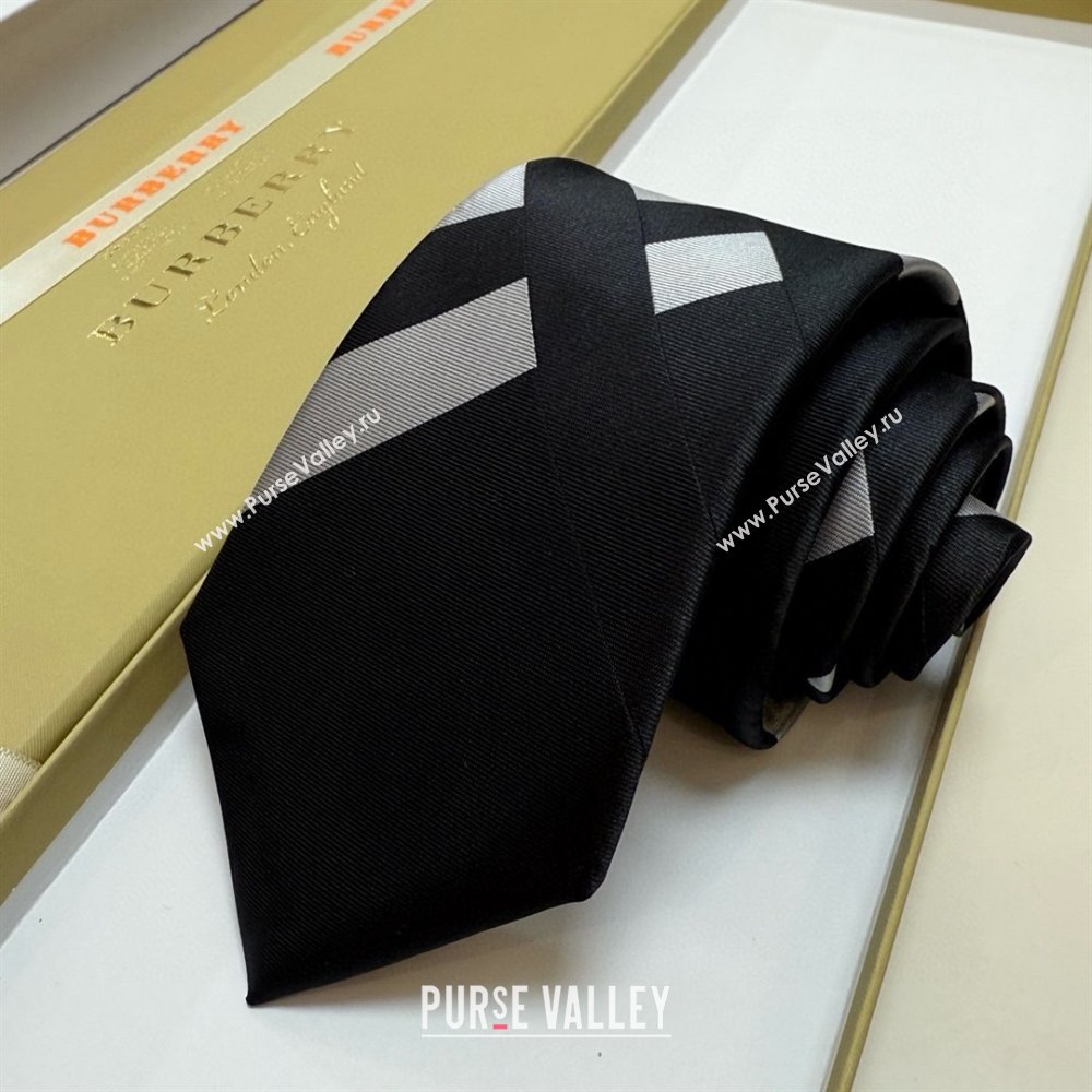 Burberry Silk Tie B111807 Black 2025 (A-25111807)