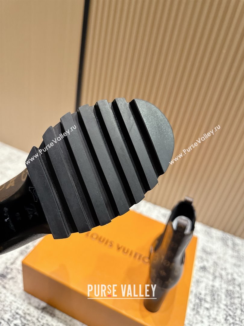 Louis Vuitton Star Trail Ankle Boots 9cm in Monogram Canvas LV111822 Brown 2025 (MD-25111822)