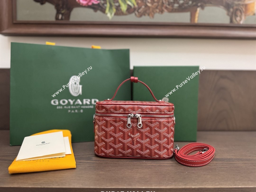 Goyard Muse Mini Vanity Red 2025 (ZH-25112103)