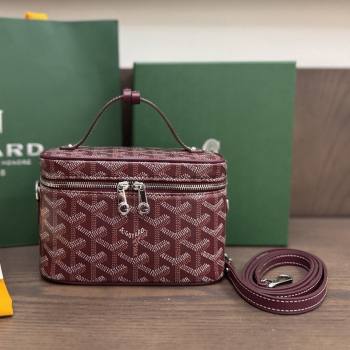 Goyard Muse Mini Vanity Burgundy 2025 (ZH-25112108)