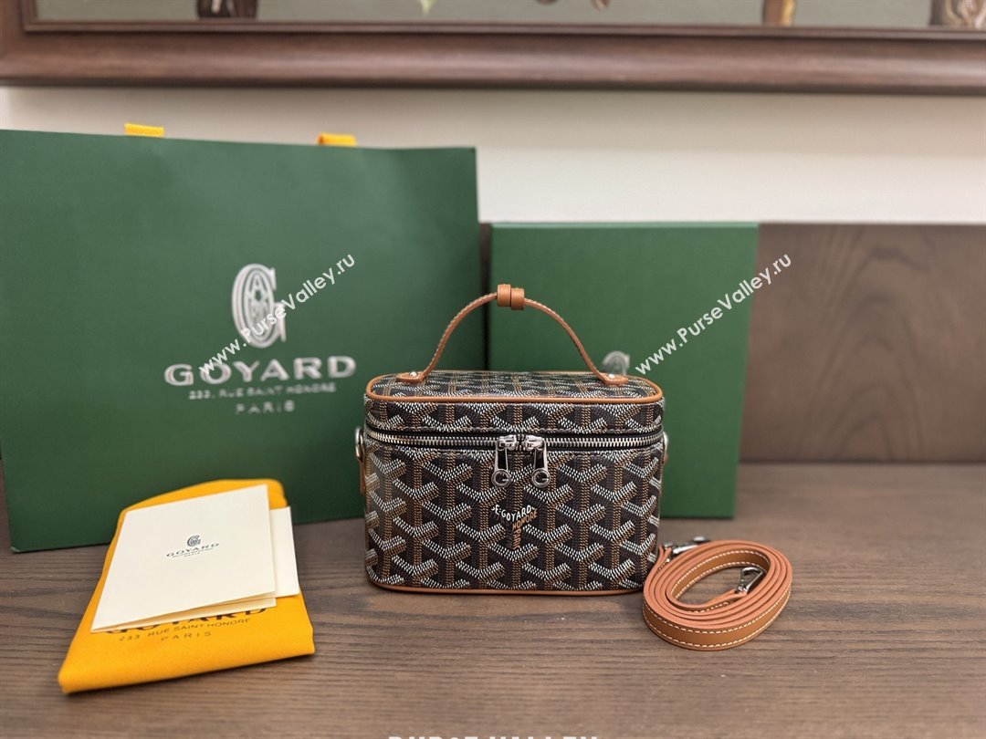 Goyard Muse Mini Vanity Black/Tan 2025 (ZH-25112113)