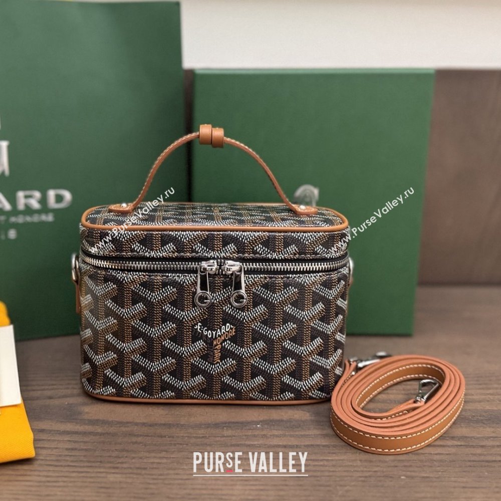 Goyard Muse Mini Vanity Black/Tan 2025 (ZH-25112113)