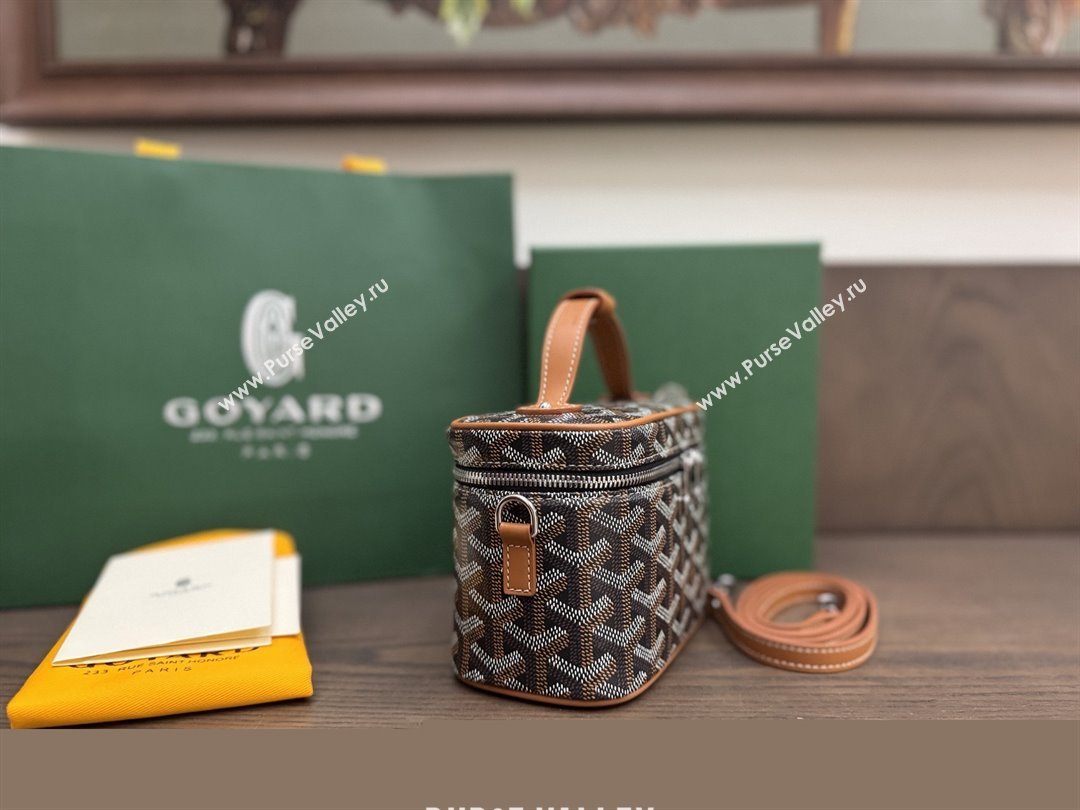 Goyard Muse Mini Vanity Black/Tan 2025 (ZH-25112113)