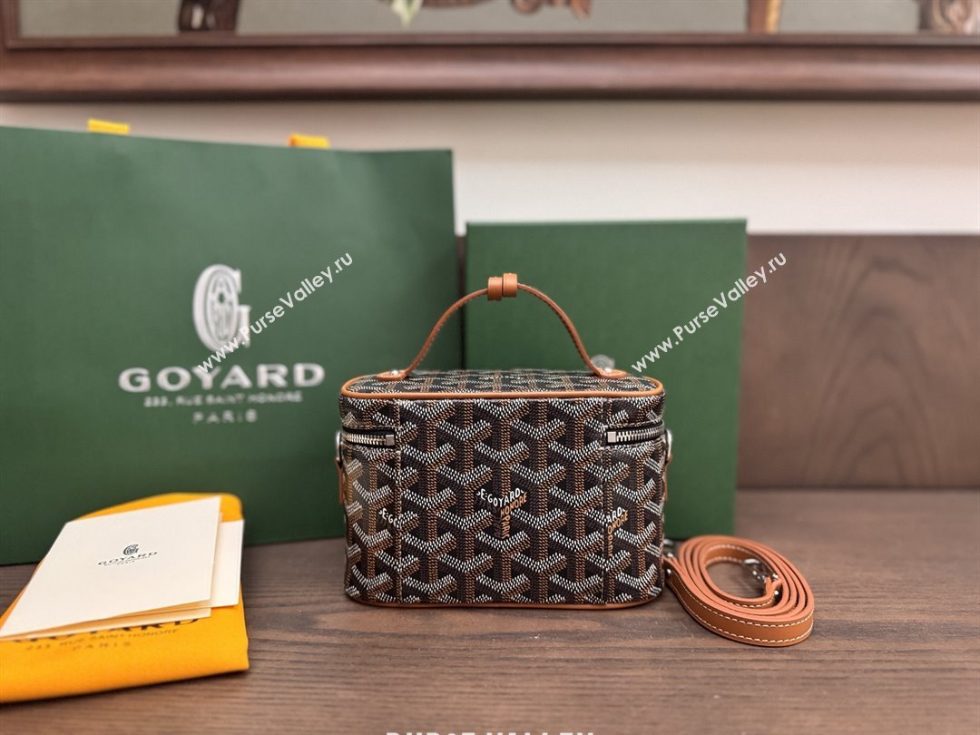 Goyard Muse Mini Vanity Black/Tan 2025 (ZH-25112113)