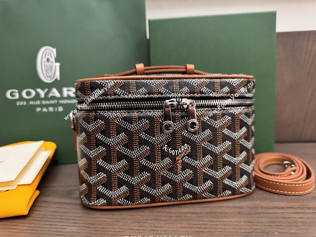 Goyard Muse Mini Vanity Black/Tan 2025 (ZH-25112113)