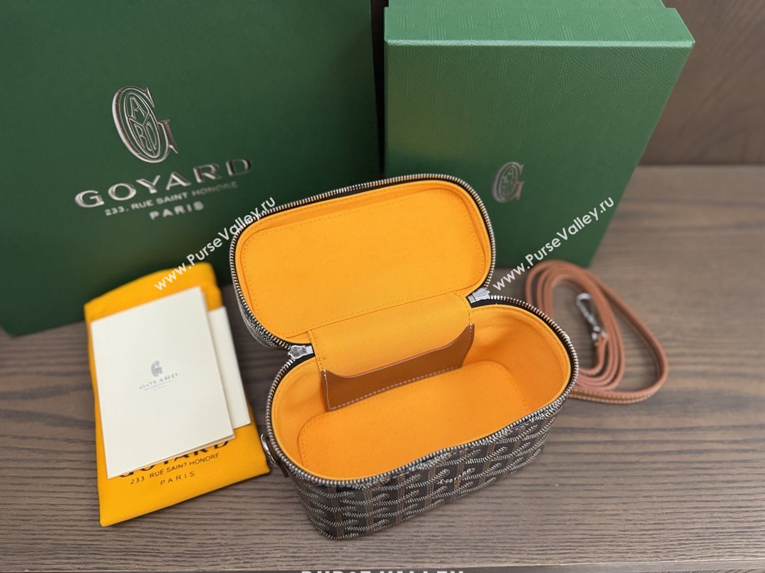Goyard Muse Mini Vanity Black/Tan 2025 (ZH-25112113)