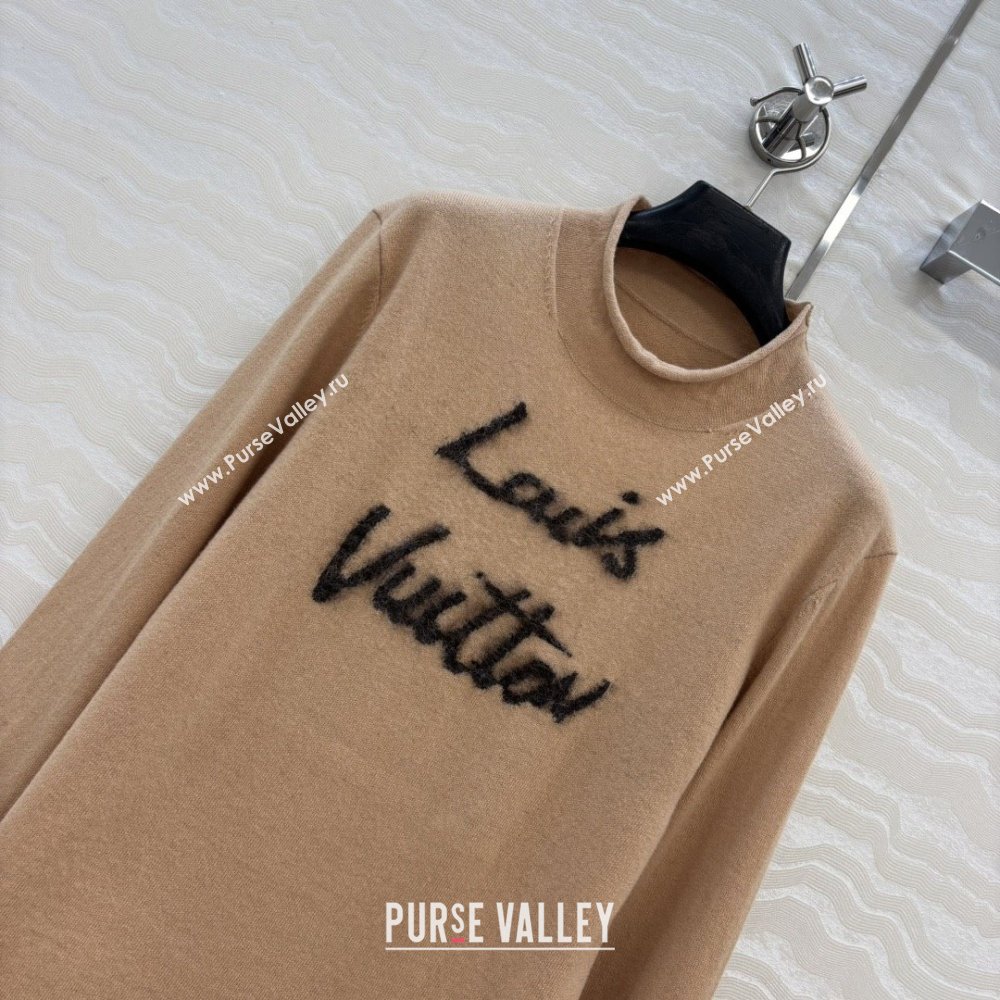 Louis Vuitton Wool Cashmere Sweater LV112715 Brown 2025 (Q-25112815)