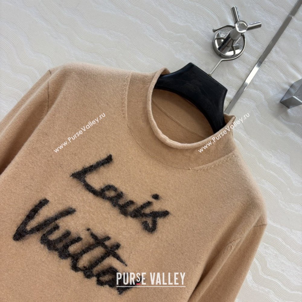 Louis Vuitton Wool Cashmere Sweater LV112715 Brown 2025 (Q-25112815)
