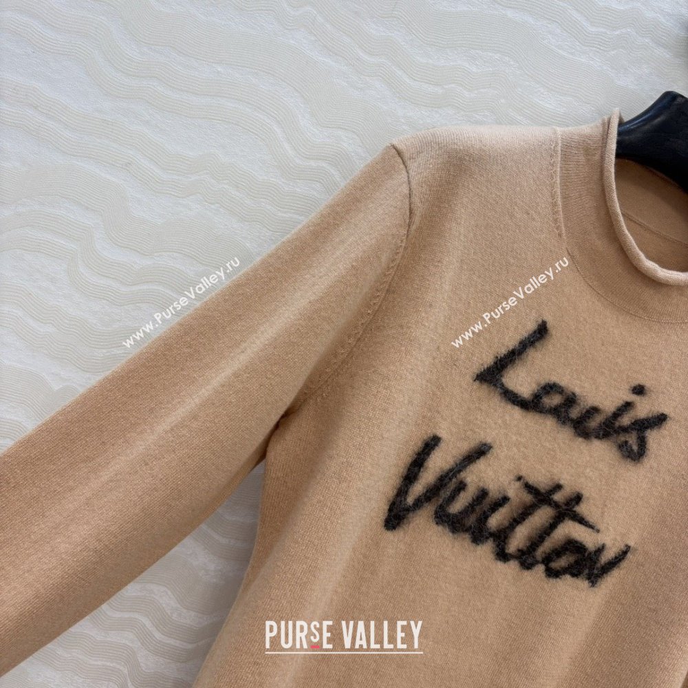 Louis Vuitton Wool Cashmere Sweater LV112715 Brown 2025 (Q-25112815)