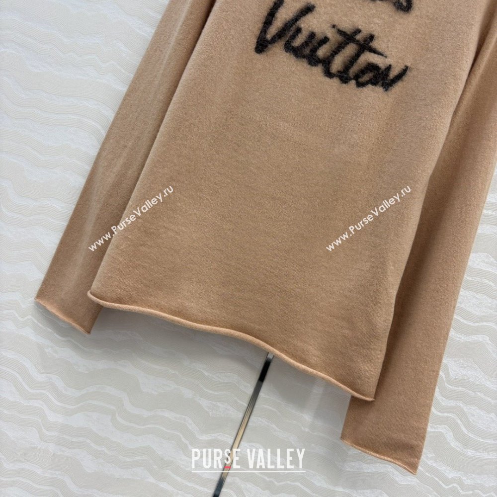 Louis Vuitton Wool Cashmere Sweater LV112715 Brown 2025 (Q-25112815)