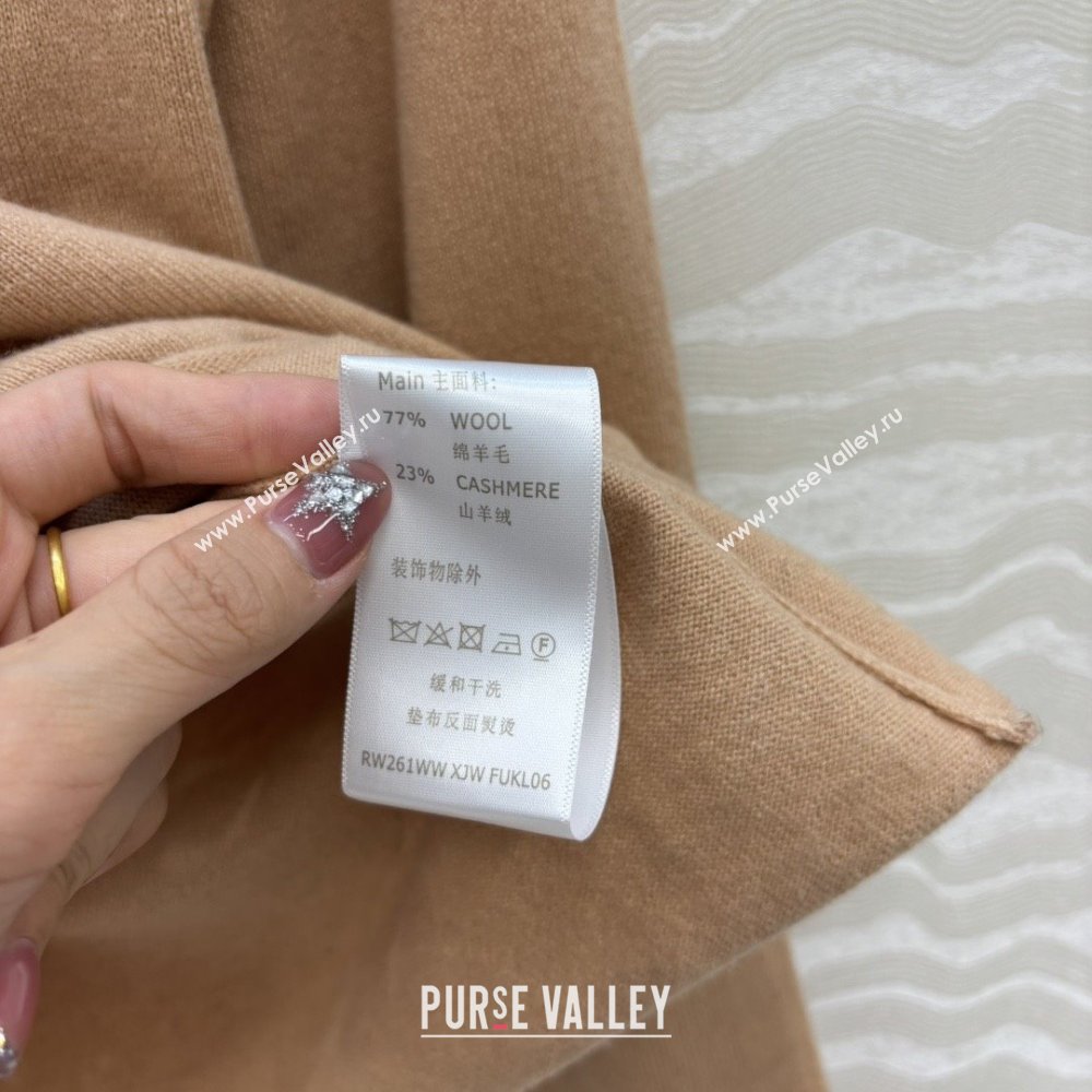 Louis Vuitton Wool Cashmere Sweater LV112715 Brown 2025 (Q-25112815)