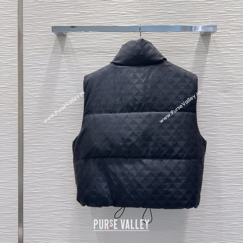 Prada Down Vest P112826 Black 2025 (Q-25112826)