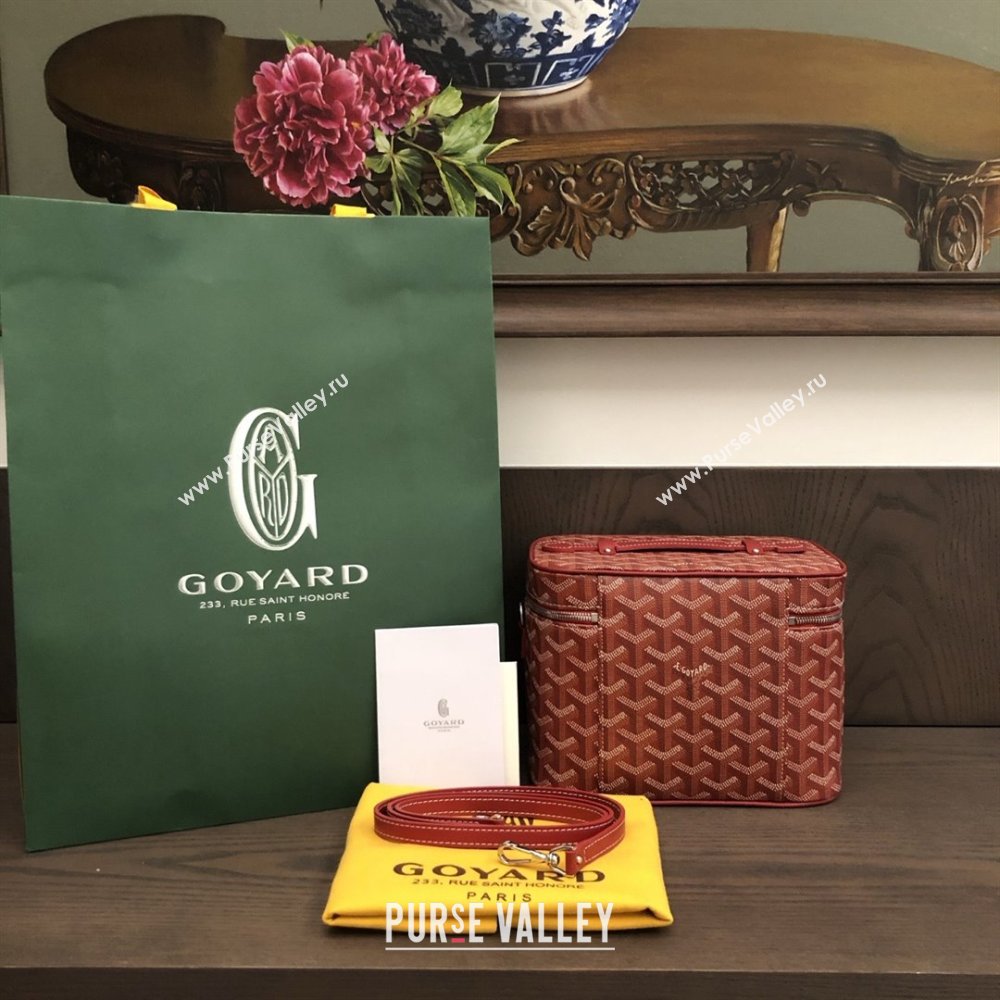 Goyard Muse Vanity Case Red 2025 (ZH-25112912)
