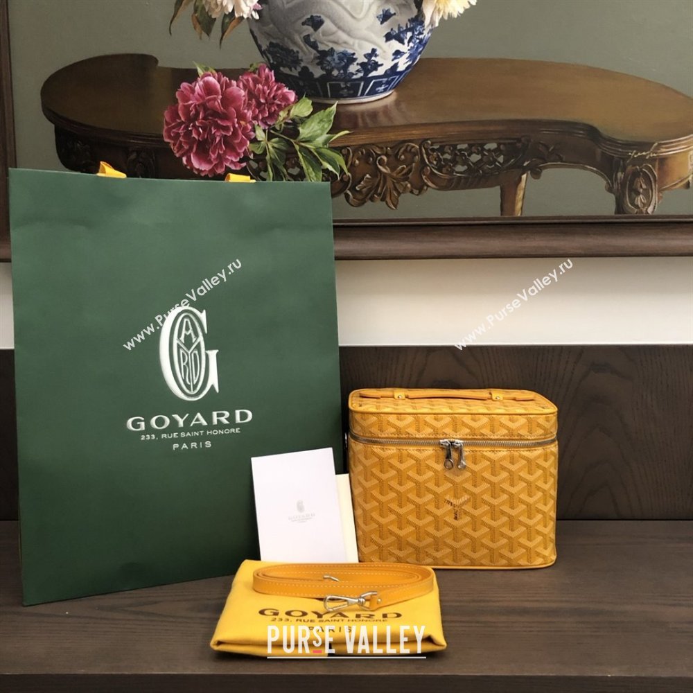 Goyard Muse Vanity Case Yellow 2025 (ZH-25120113)