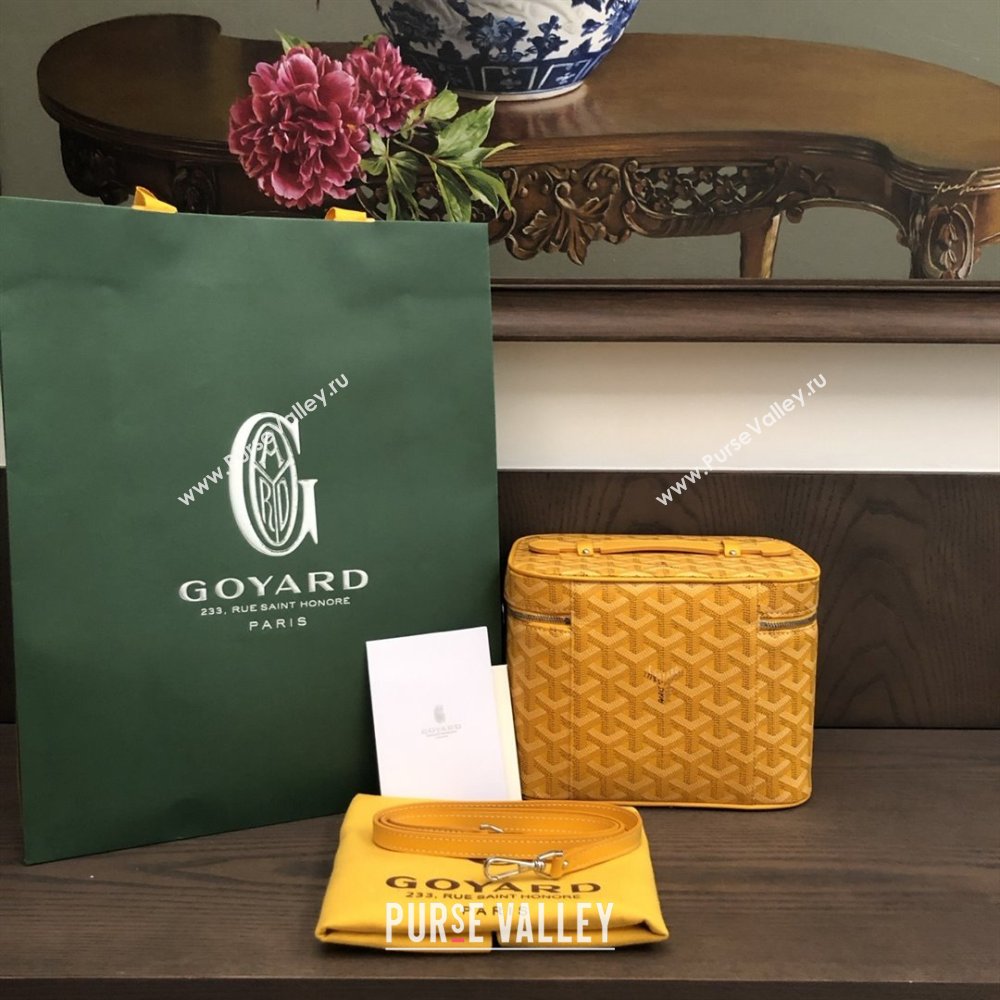 Goyard Muse Vanity Case Yellow 2025 (ZH-25120113)
