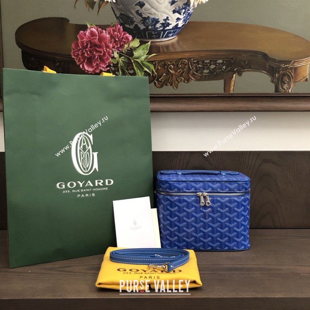 Goyard Muse Vanity Case Bright Blue 2025 (ZH-25120114)