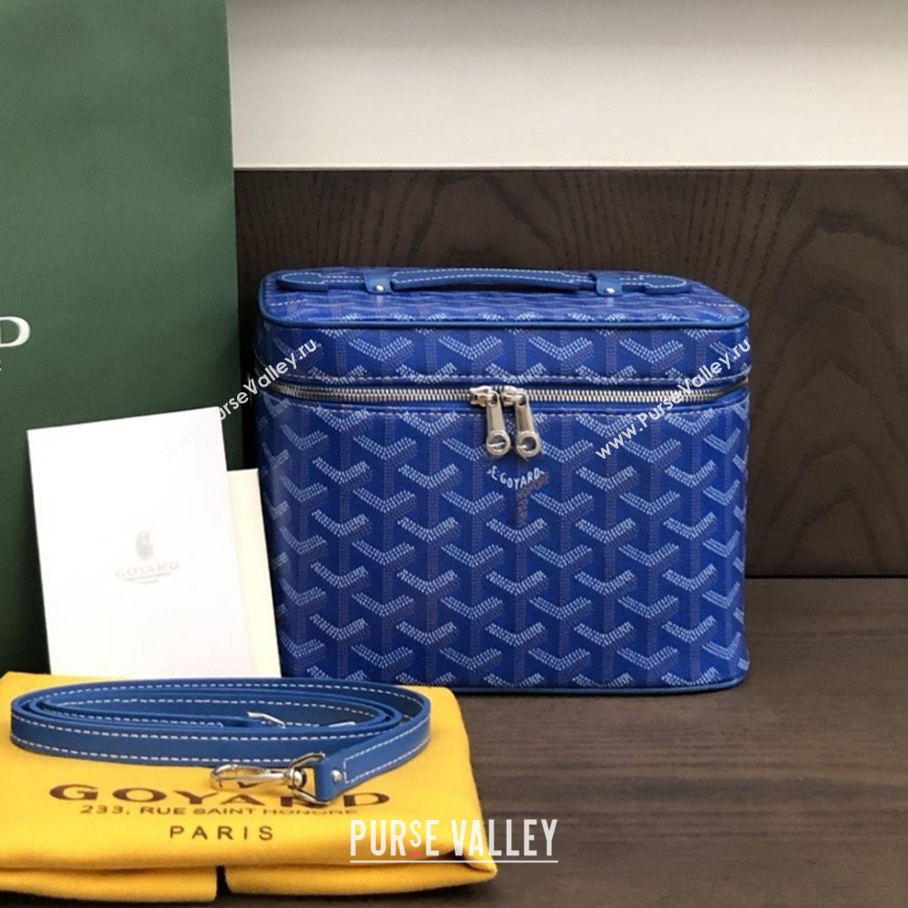 Goyard Muse Vanity Case Bright Blue 2025 (ZH-25120114)
