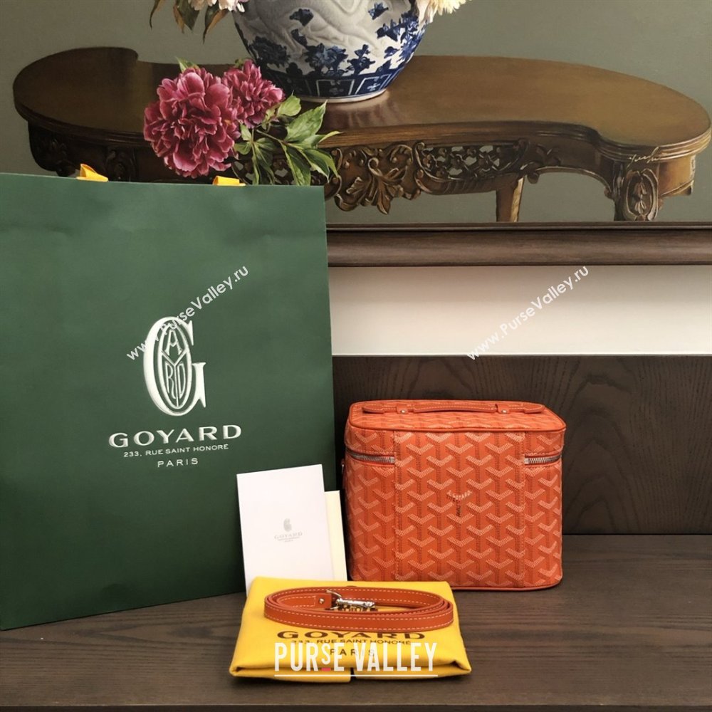 Goyard Muse Vanity Case Orange 2025 (ZH-25120115)