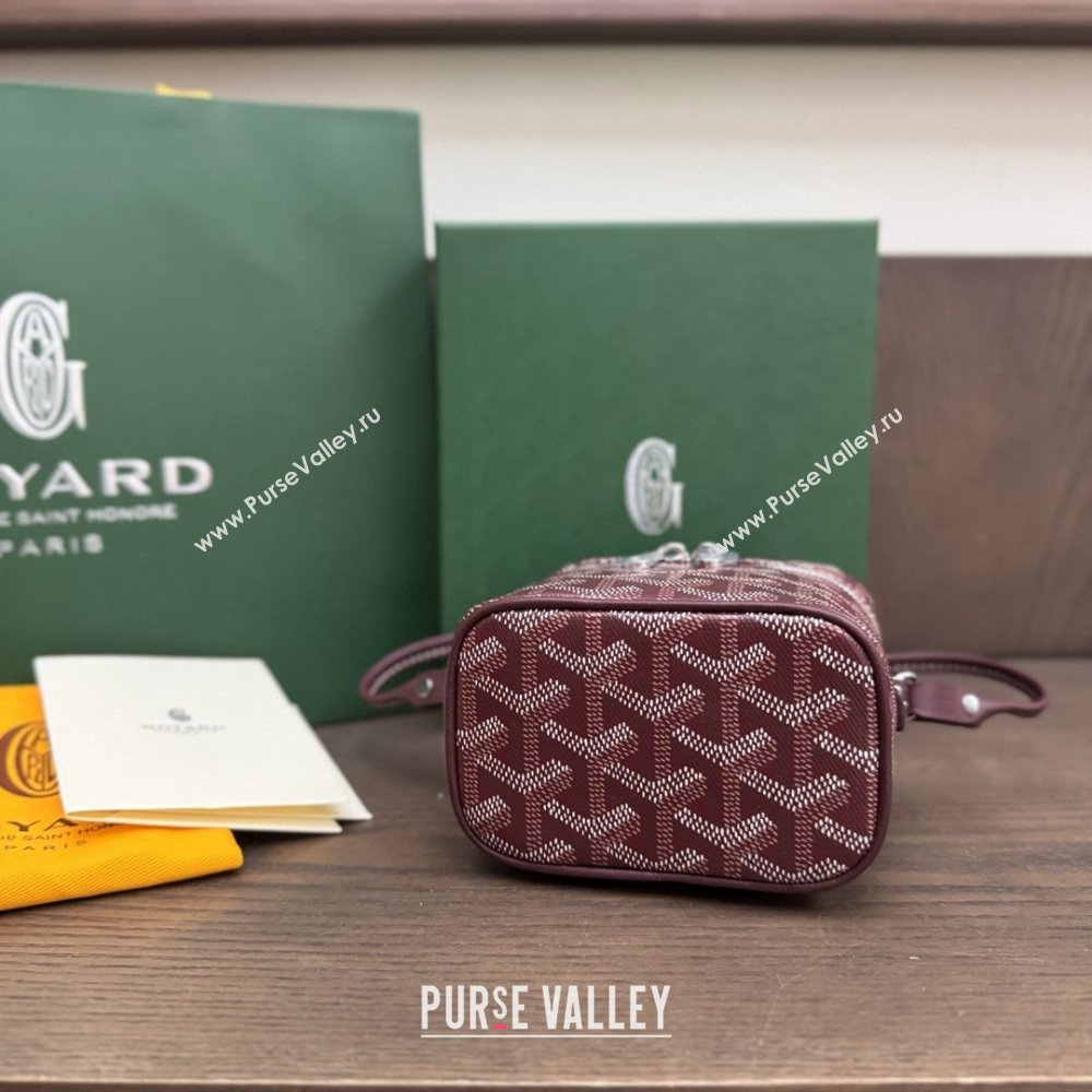 Goyard Muse Nano Vanity Dark Burgundy 2025 (ZH-25120106)