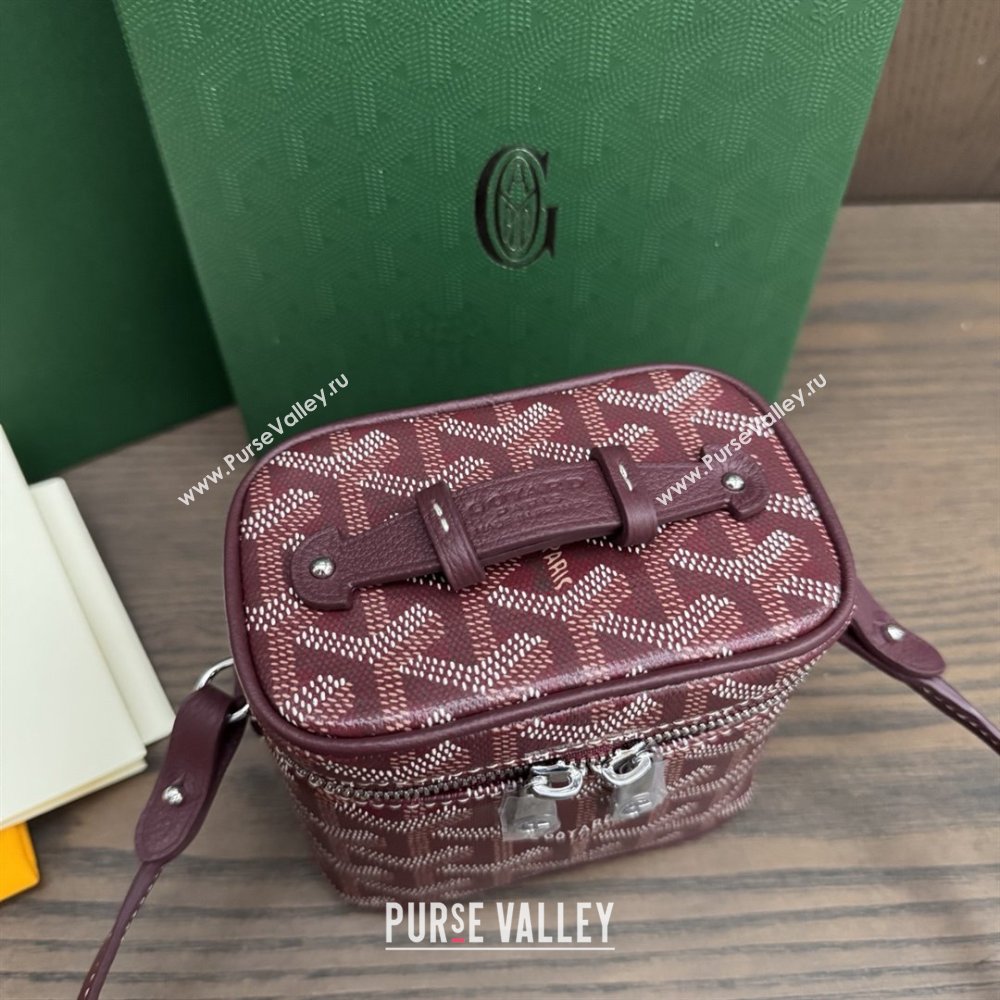 Goyard Muse Nano Vanity Dark Burgundy 2025 (ZH-25120106)
