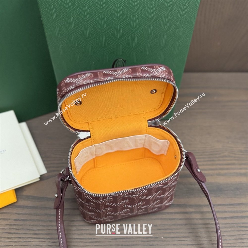 Goyard Muse Nano Vanity Dark Burgundy 2025 (ZH-25120106)