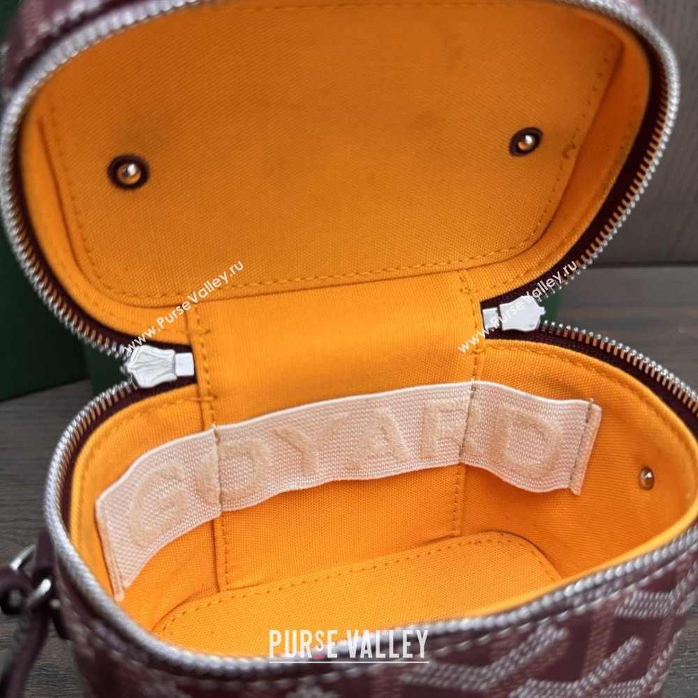 Goyard Muse Nano Vanity Dark Burgundy 2025 (ZH-25120106)
