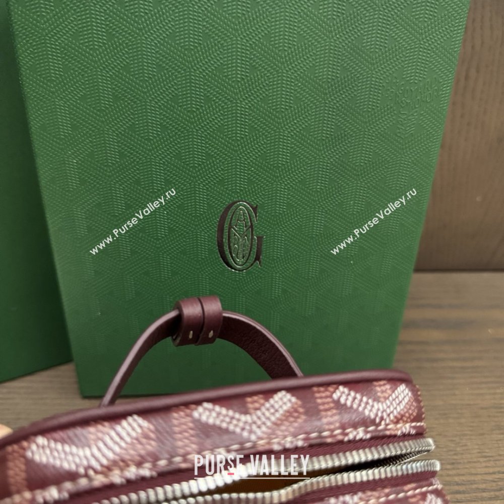 Goyard Muse Nano Vanity Dark Burgundy 2025 (ZH-25120106)