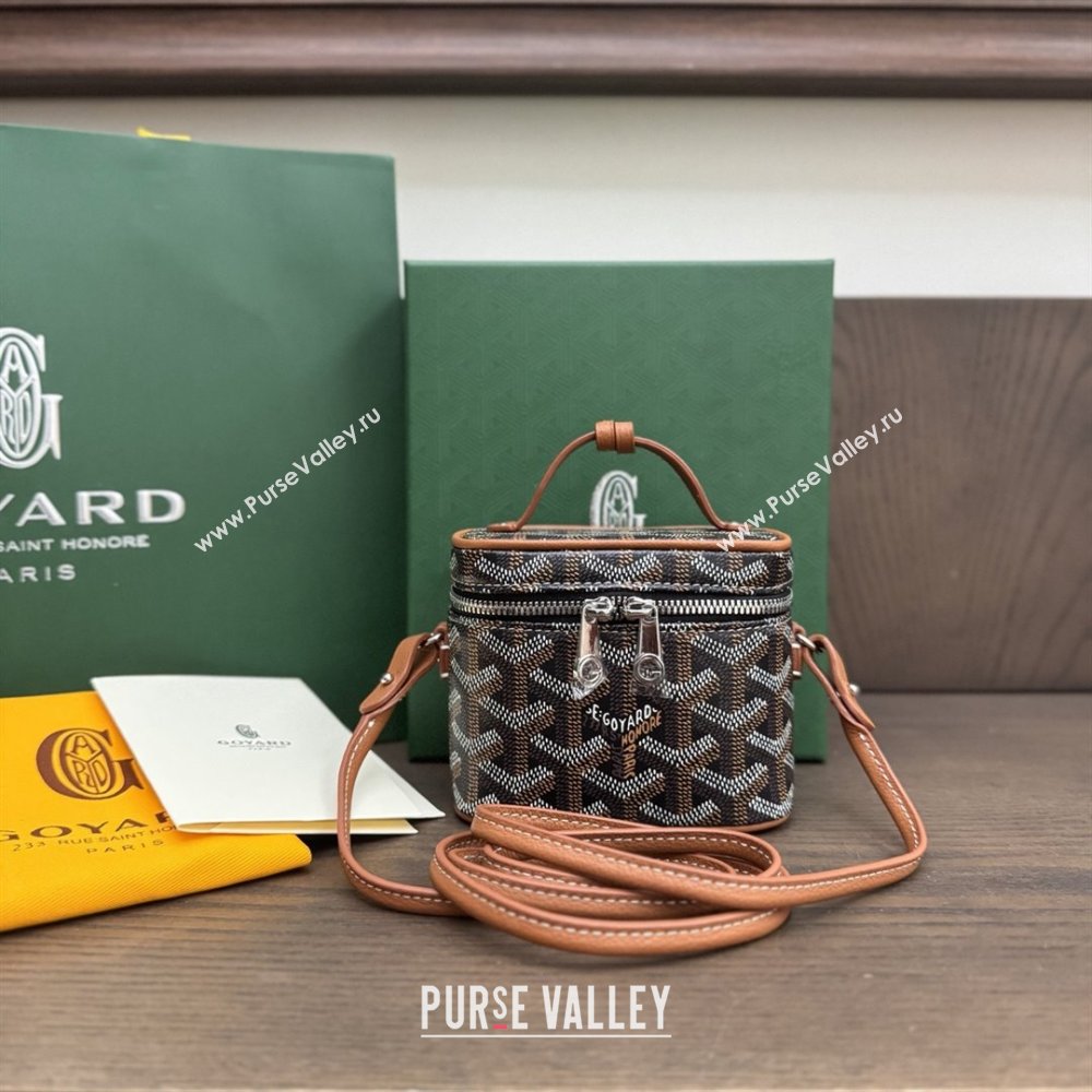 Goyard Muse Nano Vanity Black/Tan 2025 (ZH-25120112)