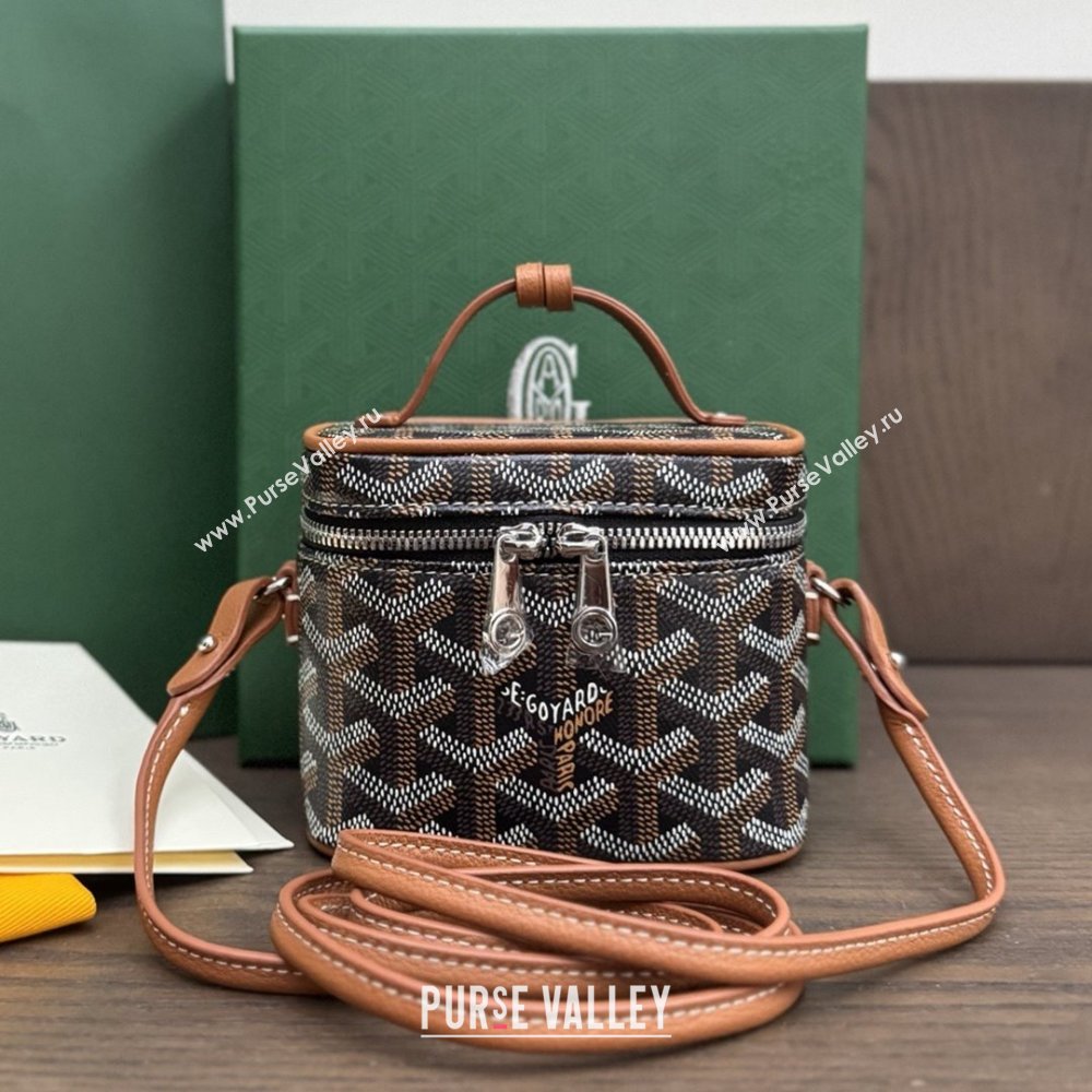 Goyard Muse Nano Vanity Black/Tan 2025 (ZH-25120112)