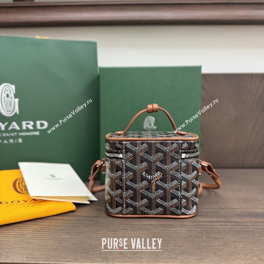 Goyard Muse Nano Vanity Black/Tan 2025 (ZH-25120112)