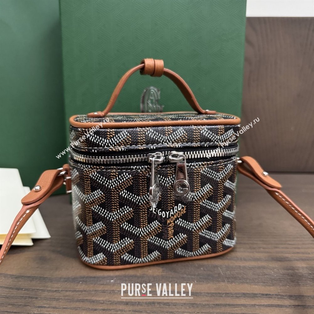 Goyard Muse Nano Vanity Black/Tan 2025 (ZH-25120112)
