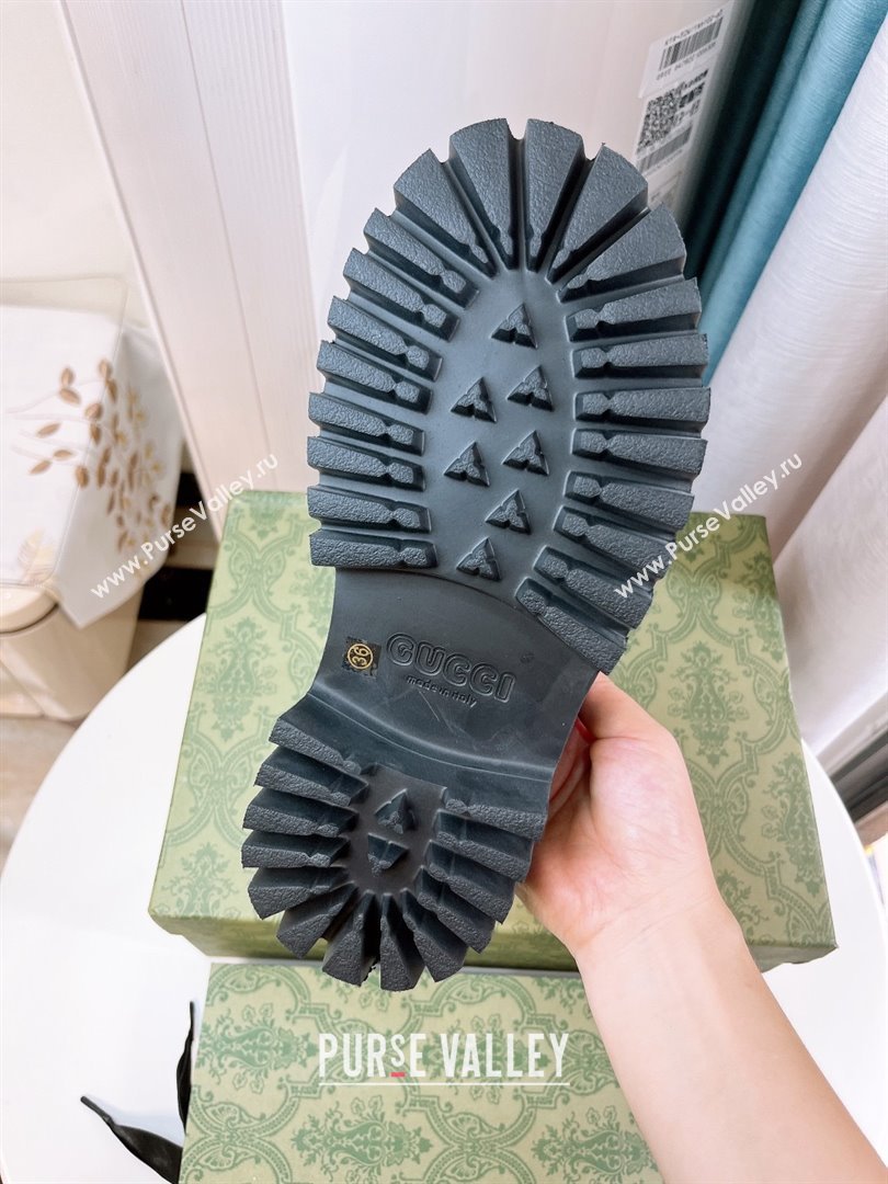 Gucci TPU Mules G120117 Black 2025 (GDX-25120117)